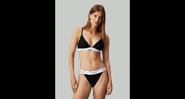 Calvin Klein Triangel Dames Bralette - Zwart - Maat L