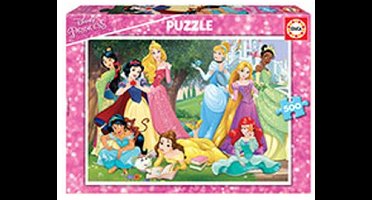 Educa Disney Prinsessen puzzel - 500 stukjes karton - Vanaf 3 jaar