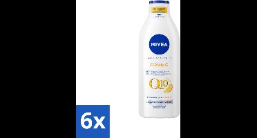 6 x Nivea - Q10 - Verstevigende Bodylotion - Vitamine C - 48 uur Hydratatie - Voor Normale Huid - 400 ml - NIVEA Q10 - Bodylotion - Verstevigende Lotion - Vitamine C - Hydratatie