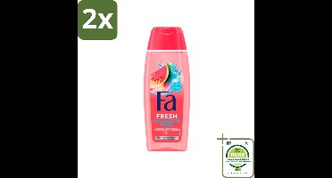 Fa – Douchegel – Fiji Dream – 250 ml - Voordeelverpakking - 2 stuks - Douchegel tropisch - Douchegel hydraterend