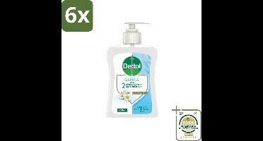 Dettol - Handzeep - Gentle - Kamille & Katoenbloesem - 250 ml - Voordeelverpakking - 6 stuks - Kamille - Katoenbloesem