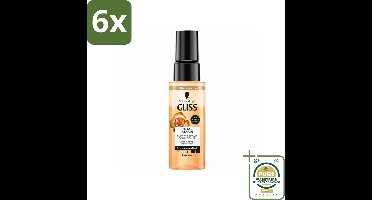 Gliss - Total Repair - Express Repair Conditioner - Deep Care - 70 ml - Voordeelverpakking - 6 stuks - Beschadigd haar - Droog haar