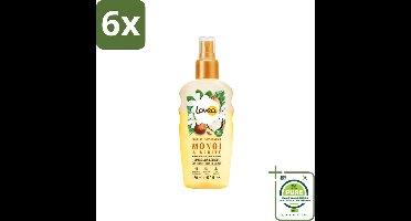 Lovea – Leave-in Spray – Monoï & Shea Anti-Klit – Ontwarrend – 150 ml - Voordeelverpakking - 6 stuks - Haarkleur - Haartypen