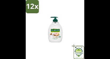 Palmolive - Handzeep - Met Pomp - Almond Milk - 500ml - Voordeelverpakking - 12 stuks - Handzeep - Melk