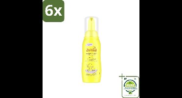 Zwitsal - Milde Baby Wasschuim - Gevoelige Babyhuid - 200 ml - Voordeelverpakking - 6 stuks - Zwitsal baby shampoo - Baby bad