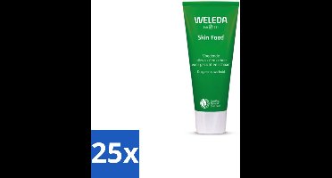 25 x WELEDA - Crème - Skin Food - Droge huid - 75 ml - Droge Huid - Huidverzorging - Crème - Natuurlijke Crème - Skin Food
