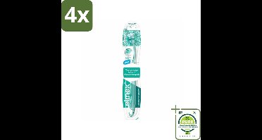 Elmex - Tandenborstel - Sensitive Professional Extra Zacht - Voor Gevoelige Tanden - 1 tandenborstel - Voordeelverpakking - 4 stuks - Tandborstel gevoelige tanden - Tandenborstel blootliggende tandhalzen