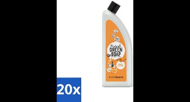 Marcel's Green Soap - Toiletreiniger - Sinaasappel & Jasmijn - Krachtige frisheid - Bulkverpakking - 20 stuks