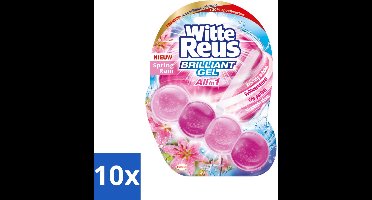 Witte Reus - Toiletblok Brilliant Gel - Spring Rain - 1 Toiletblok - Bulkverpakking - 10 stuks
