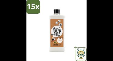 15 x Marcel's Green Soap - Allesreiniger - Sandelhout & Kardemom - Natuurlijk & effectief - 750 ml - Grootverpakking - Allesreiniger - Natuurlijke Reiniger - Sandelhout En Kardemom - Biologisch Afbreekbaar - Milieuvriendelijk