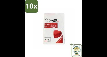 10 x Kotex – Maxi Maandverband – Normal – 18 stuks per verpakking - Grootverpakking - Maandverband - Menstruatie - Comfort - Bescherming - Superabsorberend