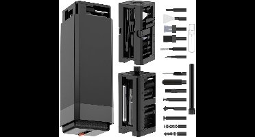 32-in-1 toetsenbordreinigingsset - Inclusief borstel - Telefoonreinigingsset - Hoofdtelefoonreinigingsset - Multifunctionele reinigingsaccessoires voor iPhone, tablets, laptops, pc-monitoren en camera's - Zwart