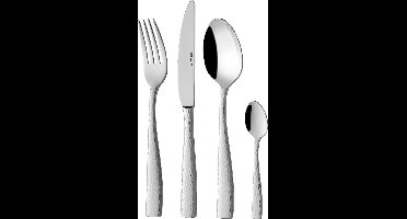 Sola Aura Bestekset 6 persoons - 24 delig - Zilverwit Premium Edelstaal 18/10 - Vaatwasserbestendig