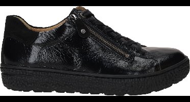 Hartjes 162.1401 Lak Sneakers - Leer - Dames - Zwart - Maat 36,5