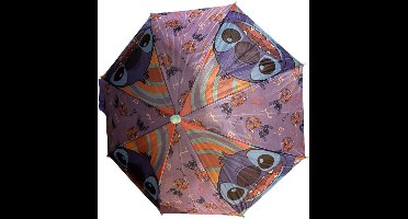 Disney Stitch Kinderparaplu – Blauw Regenparaplu voor Kinderen – 60 cm Koepel – Licht & Stevig – Officieel Disney Design