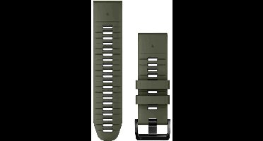 Garmin QuickFit® Siliconen bandje - Garmin 26 mm aansluiting - Moss / Graphite