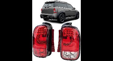 LED Achterlichten Set Voor MINI Clubman R55 Facelift bouwjaar 2010 – 2014 Design Edition Rood
