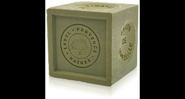 Marseille Zeep 300gr met 72% Olijfolie - Blok Groene Marseille Zeep