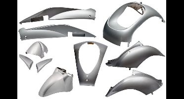 Edge 10-delige kuipset voor Sym Mio - Zilver Metallic