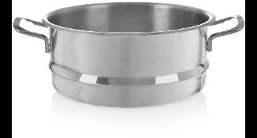 Orion Anett Serie - Stalen Stoominzet - 26 cm - 5,5 l - Vaatwasserbestendig