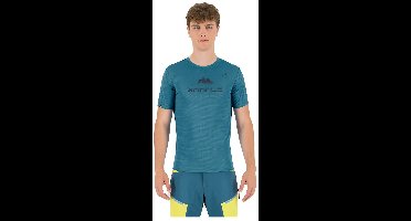 Karpos Loma Evo Print T-shirt Met Korte Mouwen Blauw L Man