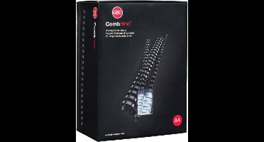 GBC Combbind bindruggen zwart - a4 - 45 mm - 50 stuks