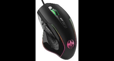 RGB Gaming Muis GM30 – 7 knoppen, 6400 DPI bedrade pc-muis