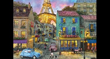 Schmidt legpuzzel Parijs 1000 stukjes - kleurrijke puzzel.