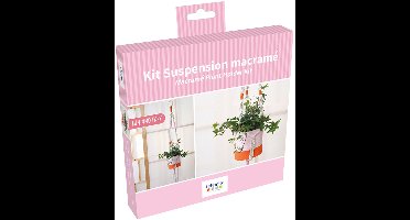 Macramé bloempothanger kit - Artemmio