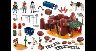 Western goudmijn/Mine d'or explosif