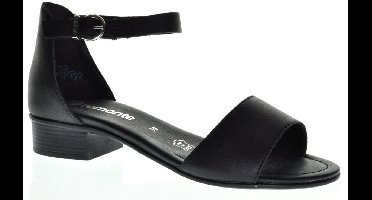 Remonte Zwarte Damessandaal Enkelriem Gesloten Hiel maat 39