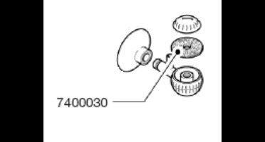Eheim Set Luchtfilter en Vilt voor Luchtpompen 3701-3704