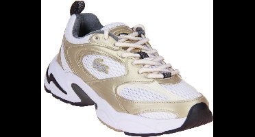 Lacoste Storm 96 Sneaker Wit-Goud