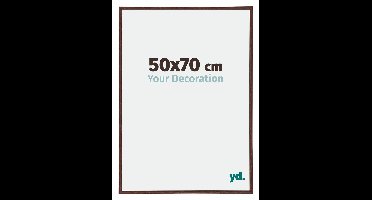 Your Decoration - Fotolijst 50x70 cm - Kunststof - Bruin - Annecy
