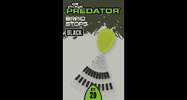 Braid Stops Black Fox Rage Predator