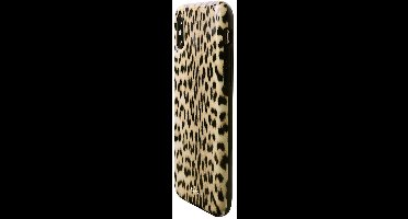 Puro, Hoesje Geschikt voor Apple iPhone X / XS Glam Leopard Serie Chic en Duurzaam, Beige