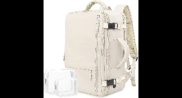 Duurzame Reisrugzak voor Laptops tot 15,6 inch - Handbagage Goedgekeurd