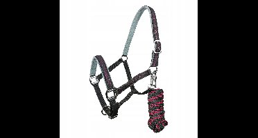 Kantar York Bella Pony Grijs-Roze met Lijn