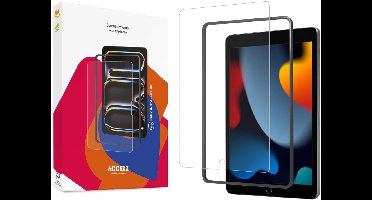 Accezz Tablet Screenprotector - Geschikt voor iPad 9/8/7 10.2 inch (9e generatie 2021 / 8e generatie 2020 / 7e generatie 2019) - Premium Glass