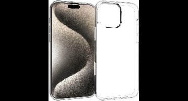 Accezz Hoesje - Geschikt voor Apple iPhone 16 Pro Max - Clear Backcover - Transparant