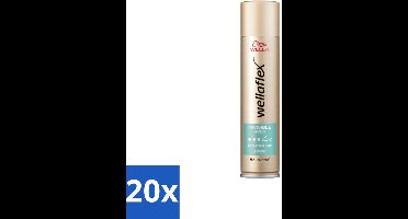 Wella – Flex Invisible Hold – Haarspray Extra Strong – 250 ml - Bulkverpakking - 20 stuks