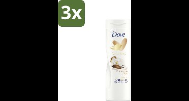 Dove Body Love Bodylotion - Pampering Care - Vanille & Sheabutter - 400 ml - Bulkverpakking - 3 stuks