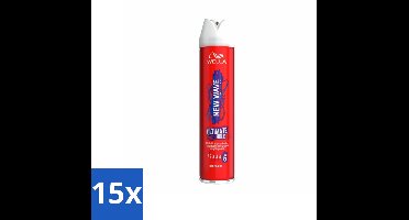 Wella – New Wave Ultimate Hold – Haarspray – 400 ml - Bulkverpakking - 15 stuks