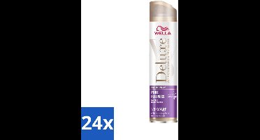 Wella – Deluxe Pure Fullness – Haarspray – 250 ml - Voordeelverpakking - 24 stuks