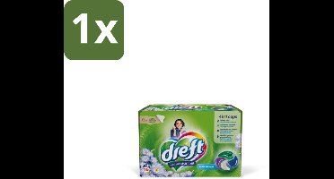 1 x Dreft - Wasmiddelcapsules - Blue Dreams - Frisse geurboost - 16 Wasbeurten - Wasmiddelcapsules - Wasmiddel - Wasmachine - Wasbeurt - Wasmiddel Voor Kleding