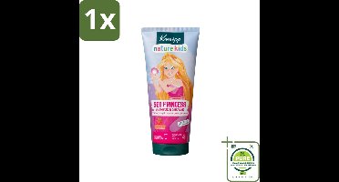 1 x Kneipp - Shampoo & Douche - Prinsessen - 200 ml - Kinder Shampoo - Kinder Douche - 2-in-1 Shampoo - Frambozengeur - Natuurlijke Shampoo