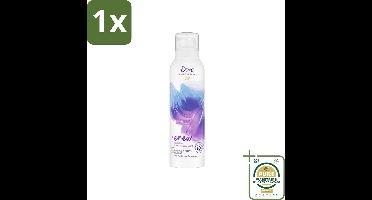1 x Dove Douche- & Scheerschuim - Bath Therapy - Renew - Violet & Hibiscus - 200 ml- Douche En Scheerschuim - Huidverzorging - Huidversterking - Pro-peptide - Huidvernieuwende Schuim