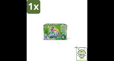 1 x Dreft - Wasmiddelcapsules - Blue Dreams - Frisse geurboost - 16 Wasbeurten- Wasmiddelcapsules - Wasmiddel - Wasmachine - Wasbeurt - Wasmiddel Voor Kleding