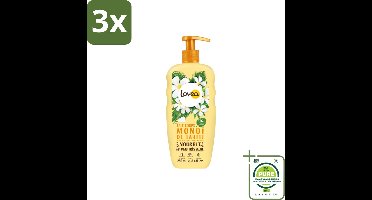 3 x Lovea – Bodylotion – Monoï de Tahiti – Voedend – 250 ml - Grootverpakking - Bodylotion - Voeding Huid - Droge Huid - Monoï - Tahiti