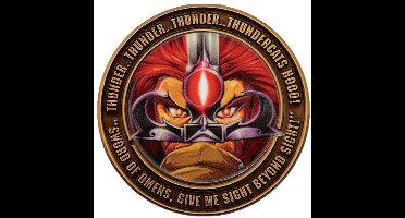 FaNaTtik ThunderCats Collectable Coin Lion-O 40th Anniversary Limited Edition Coins